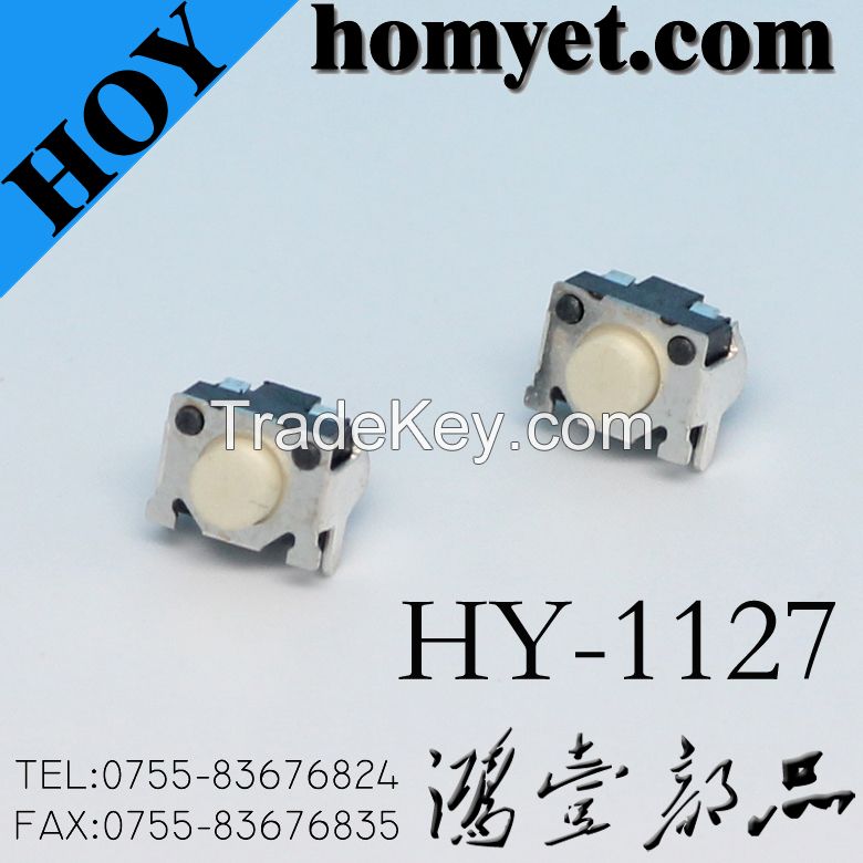 China Suppliers Tact Switch with 4.5*4.5*3.4mm Round Button (HY-1127)
