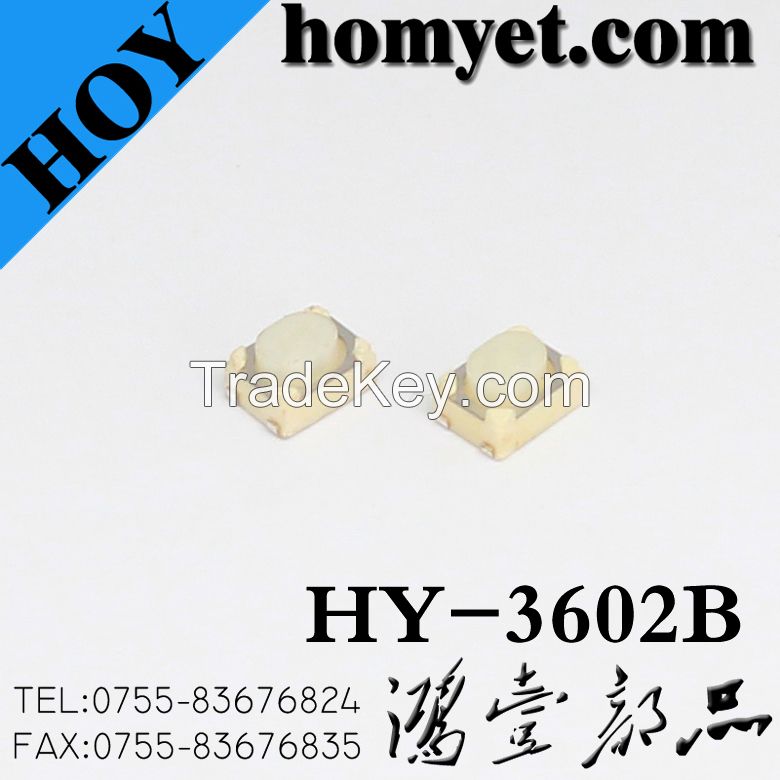 High Quality Tact Switch with 3.2*4.2*2.5mm Round Handle (HY-3602B)