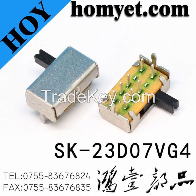 Switch/8pin DIP Slide Switch/Toggle Switch (SK-23D07)