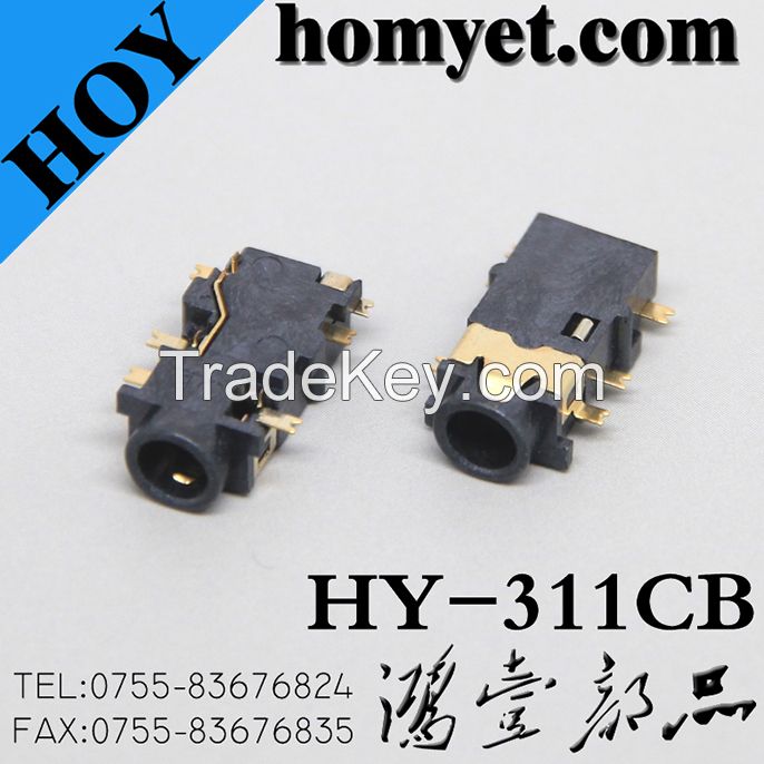 SMT Type Phone Jack with 6pin (HY-311CB)