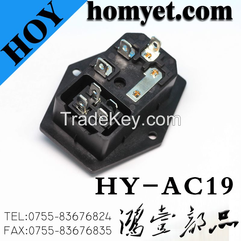 AC Power Jack with on-off (HY-AC19)