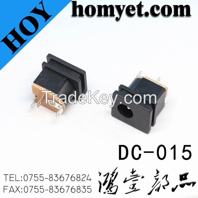 DC Female Connector/DC Power & Charge Jack 2.0&2.5pin, DIP Type
