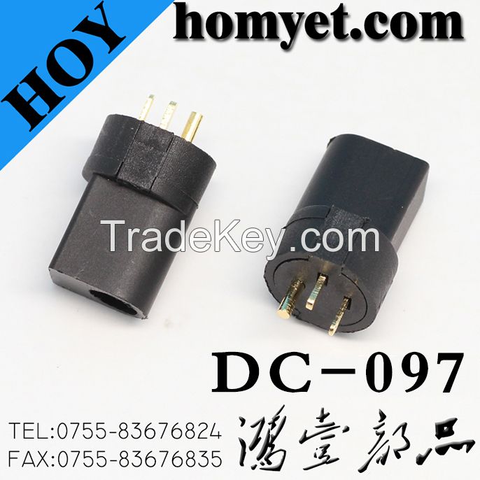 3 Pin Straight DC Power Jack/DC Adapter (DC-097)