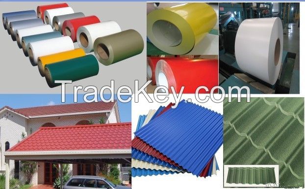 Prime PPGI/Color Coated PPGI/Prepainted Galvanized Steel Sheet/Coil