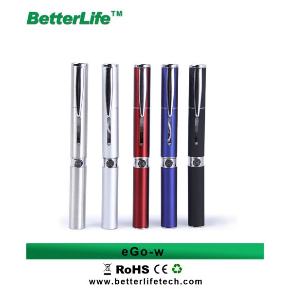 Betterlifetech hot sale pen style portable ego w electronic hookah cigarette ecigator