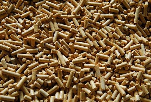 Wood pellets 