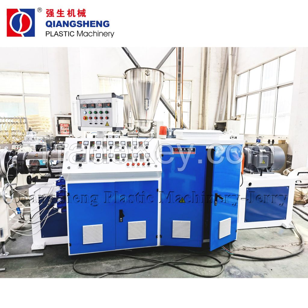 Qiangsheng Machinery PVC pipe extrusion making machine with good price
