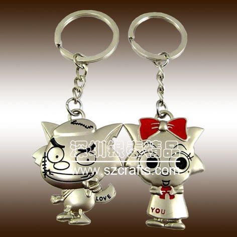 new design of hot-selling promotional stamping key ring