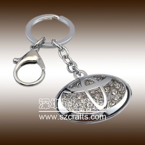 new design of hot-selling promotional stamping key ring