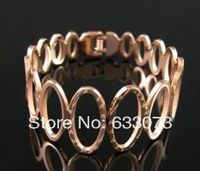 Exaggerated more circular shape bangle