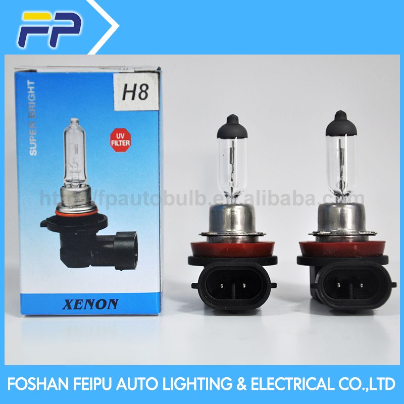 high quality  car bulb h8 halogen bulb China factory price