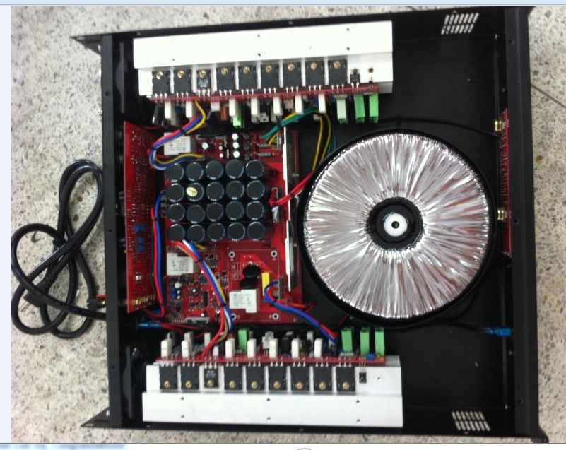 Professional power amplifier