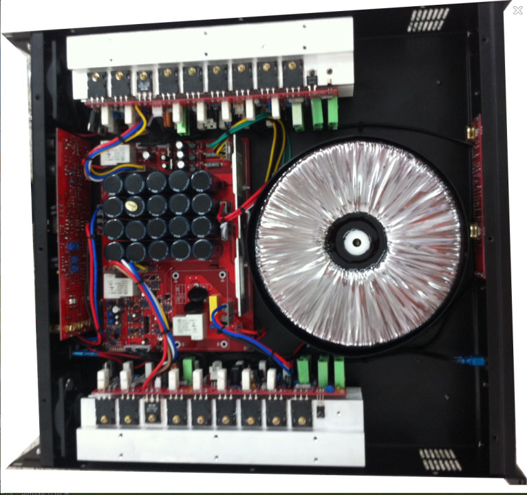 professional audio power amplifier LA 