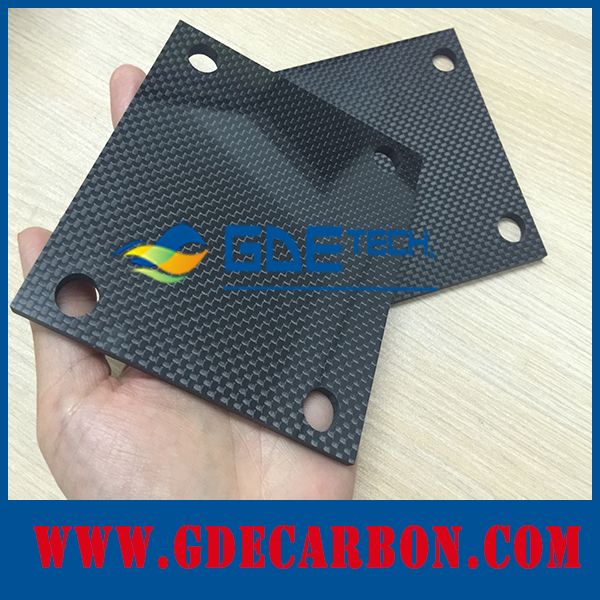 custom CNC carbon fiber spare parts, cnc carbon fiber cutting