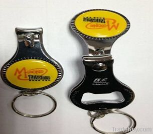 Advertising Nail Clipper With Bottle Opener