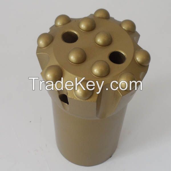 t38 76mm tungsten carbide button bits/threaded button bits made in china