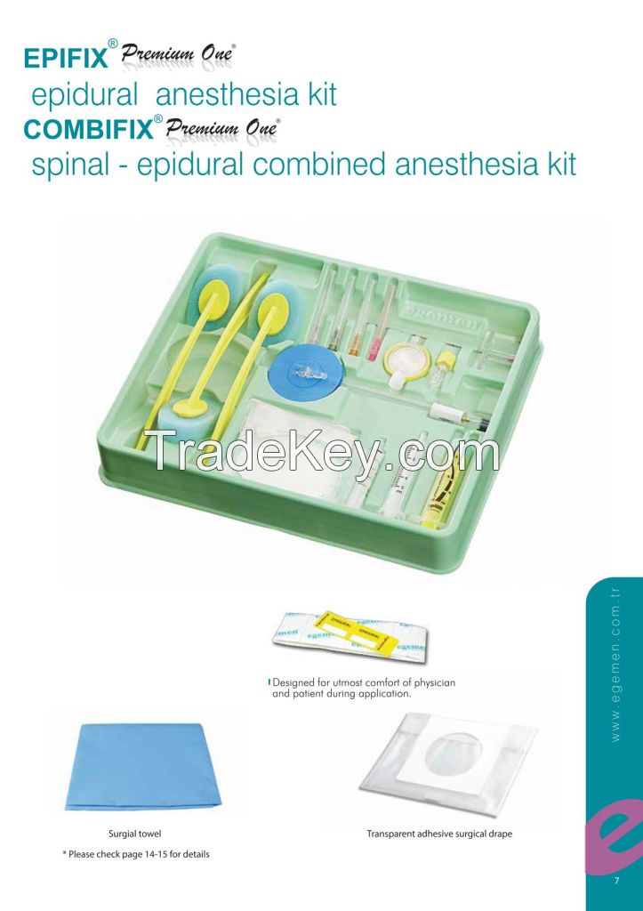 Spinal - Epidural Combined Anesthesia Kits