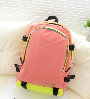 2014 best selling school bag travel bag candy color backpack