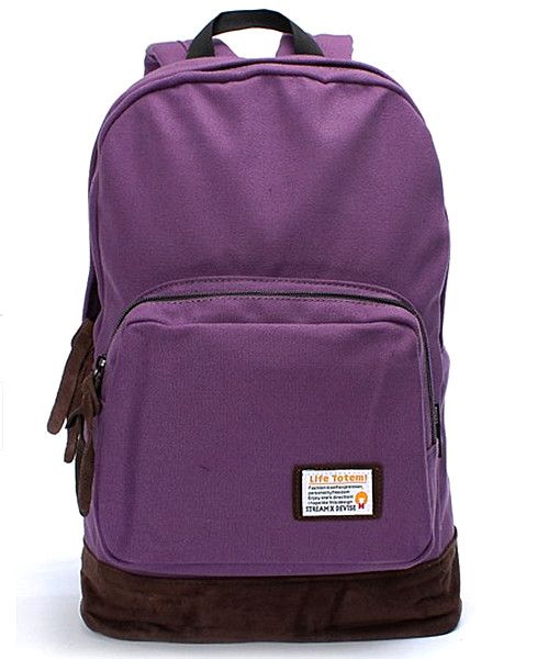 travel bag student school bag canvas backpack