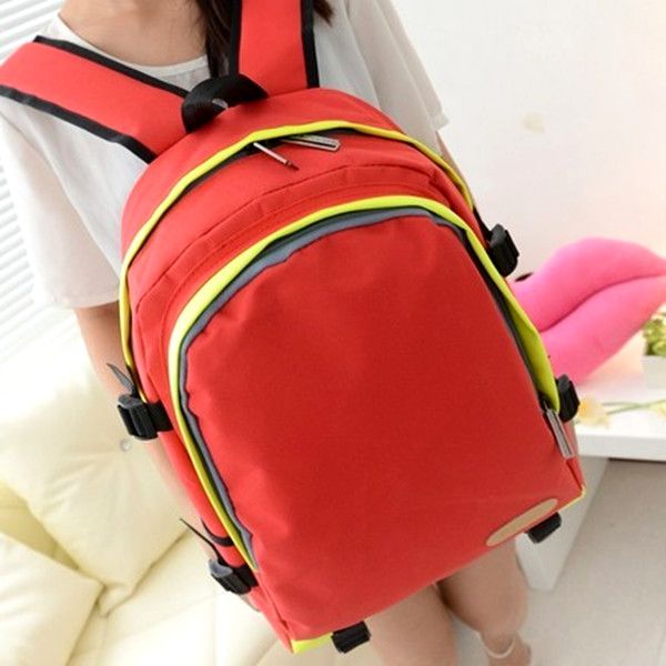 2014 best selling school bag travel bag candy color backpack