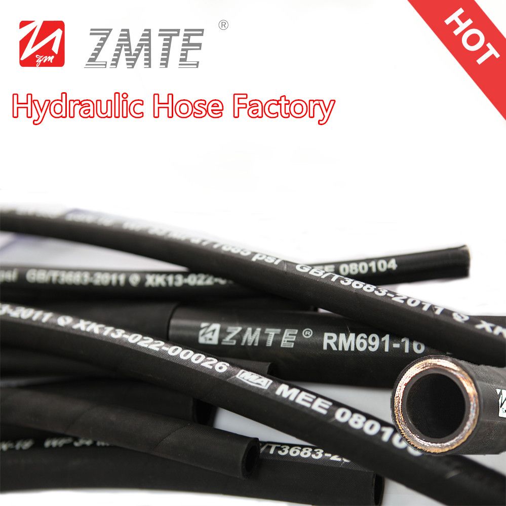 High Pressure Steel Wire Spiraled Hydraulic Hose SAE 100R15