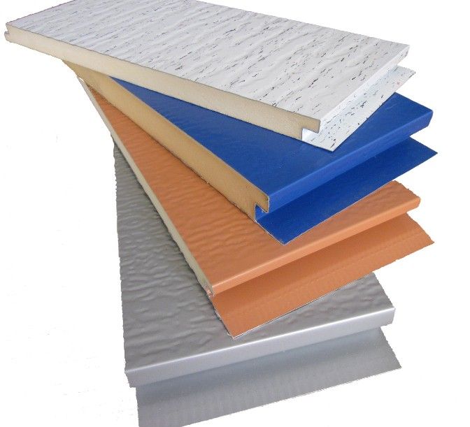 Color aluminum polyurethane dry cladding panel