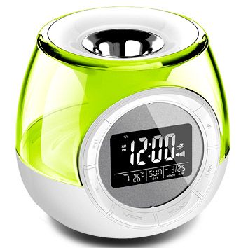 7 Color Natural Sound Aroma Diffuser alarm Clock
