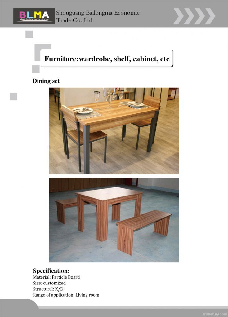 Dining set and Dining Table