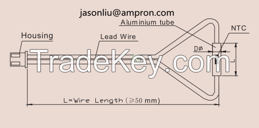 NTC temperature sensor for coffeemaker  hot plate