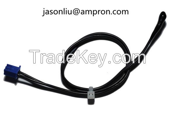 NTC temperature sensor for fan heater, oil heater machine, Air-conditioner, beer machine, power supply
