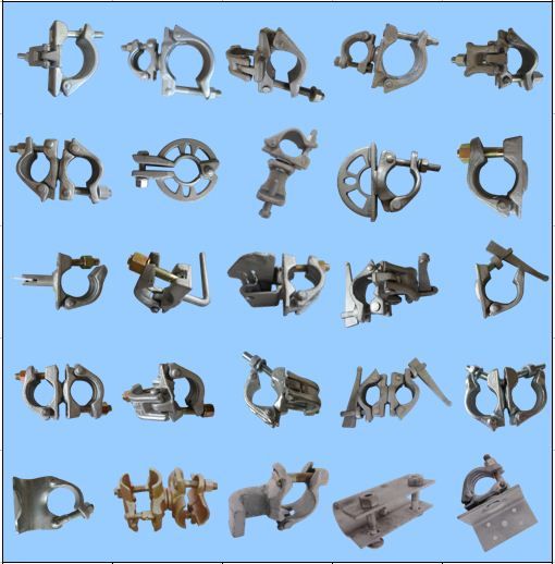 Types of scaffolding Drop Forged Swivel Couplers 