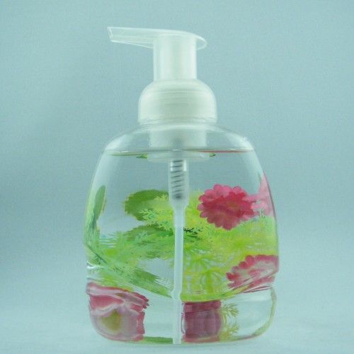 Plastic PET container bottle 250ml 500ml for cosmetic shampoo body lotion conditioner shower gel hand cream