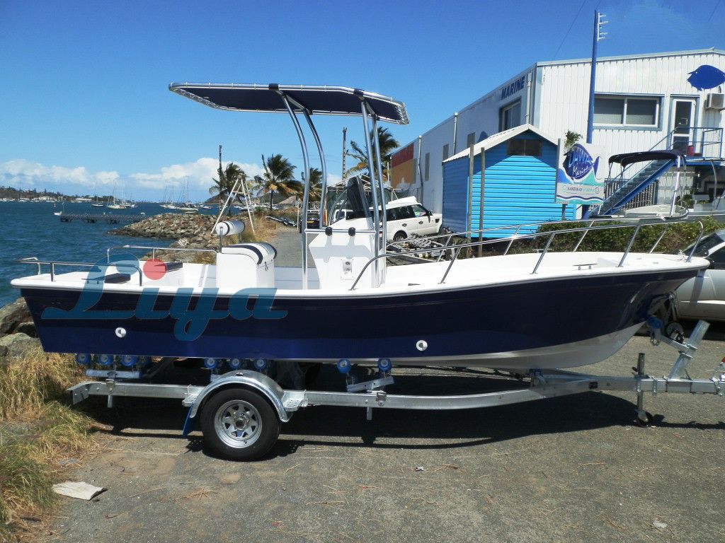 Liya 5.8m/19ft fiberglass fishing boat panga