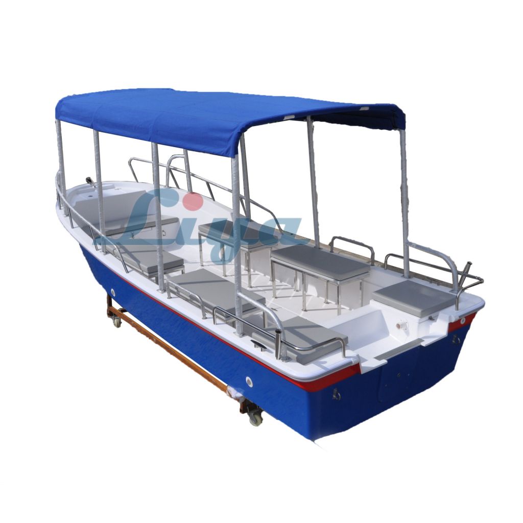 Liya 5.8m/19ft fiberglass fishing boat panga