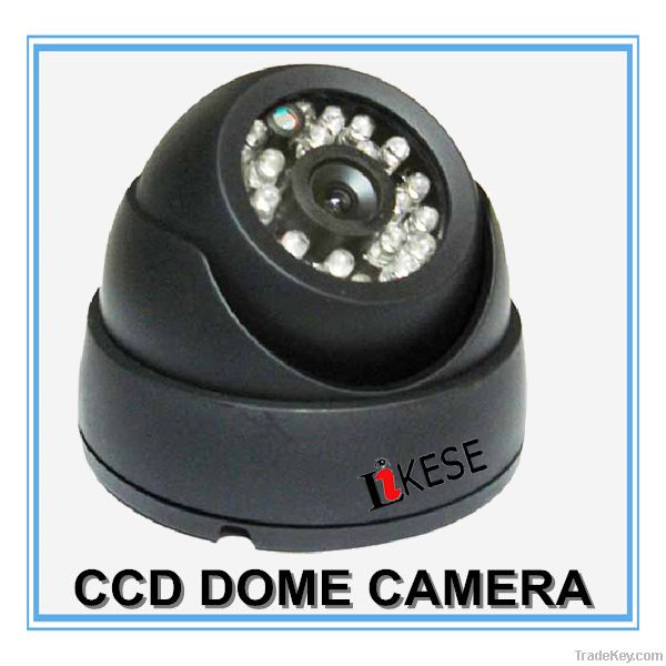 Metal Vandalproof 24leds 20M IR Distance Smart deginal Dome CCTV Camer