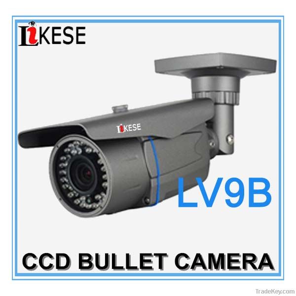 surveillance camera Metal Varifocal with cable Bracket IP66 Bullet Cam