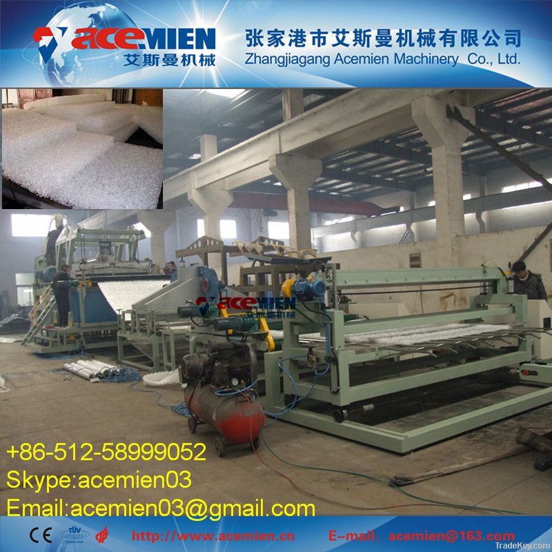 Offering healthy ACM-T2200 Plastic elastic mattress production line