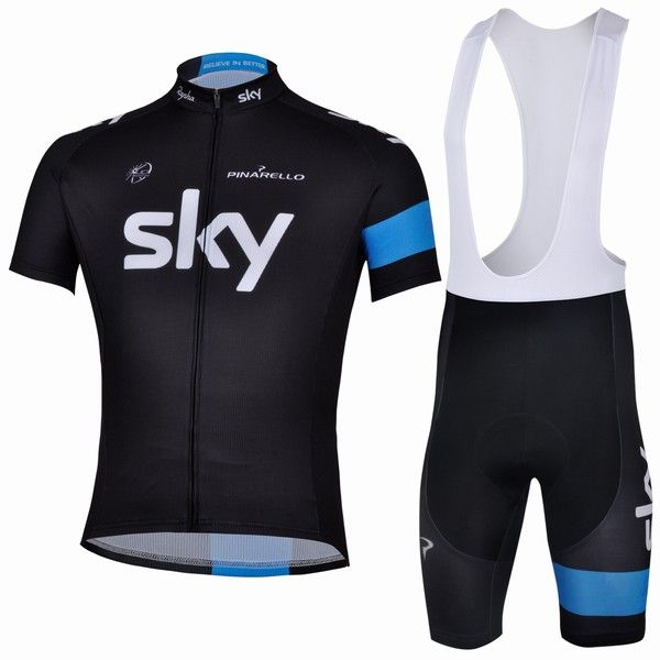 2014 SKY Cycling Jersey and bib Shorts Set