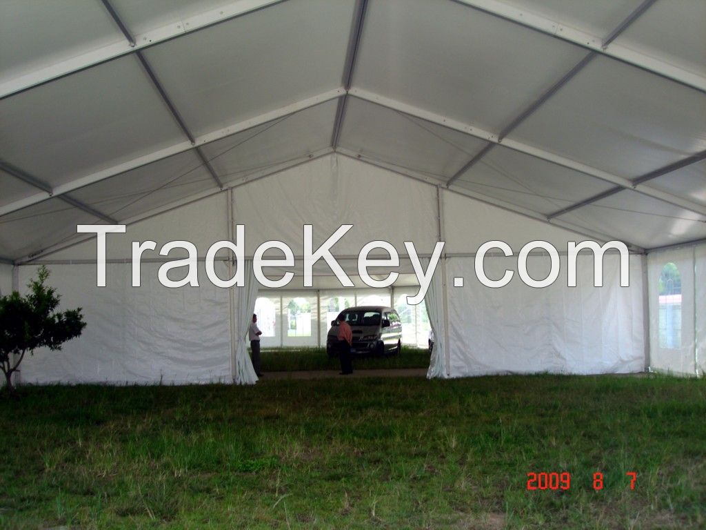 temporary storage tent