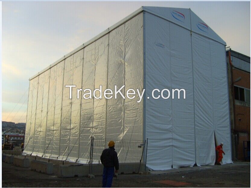 Big PVC warehouse tent