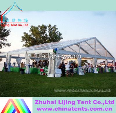 wedding party event tent with lining