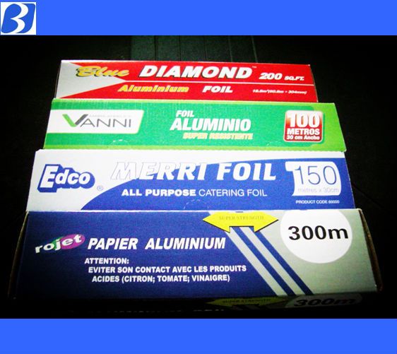 household aluminium foil rolls