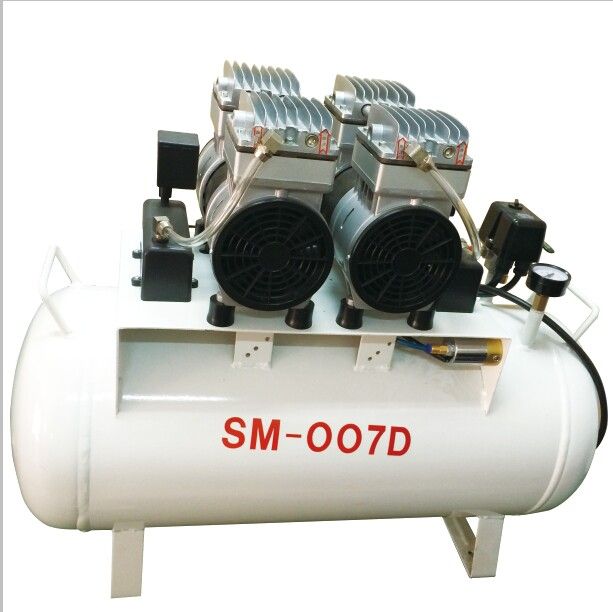 oil free noiseless air compressor