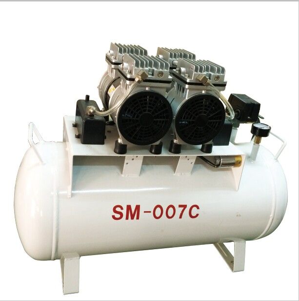 oil free noiseless air compressor