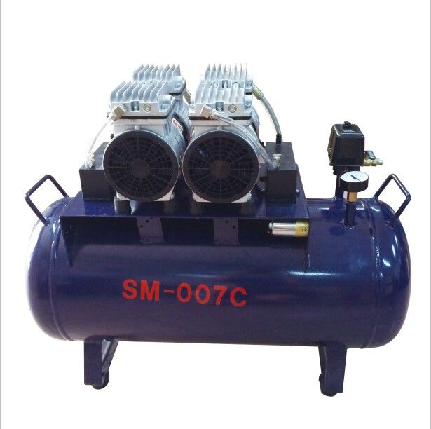 2014 newest dental equipment oil free noiseless air compressor