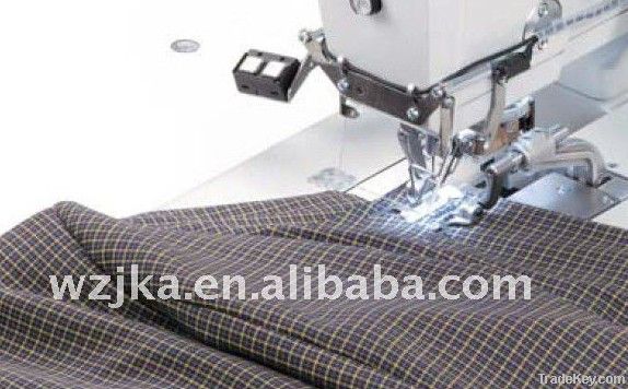 Electronic elelet buttonholer machine