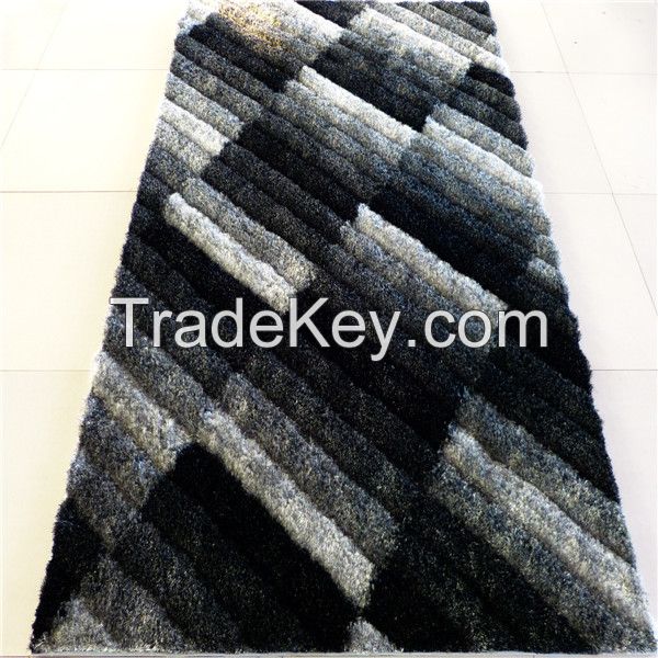 100% polyester Thick Living room carpet
