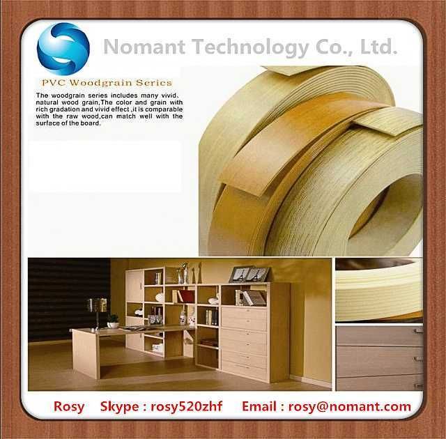 Wood grain color Cabinet edge banding tape hot sell in Dubai