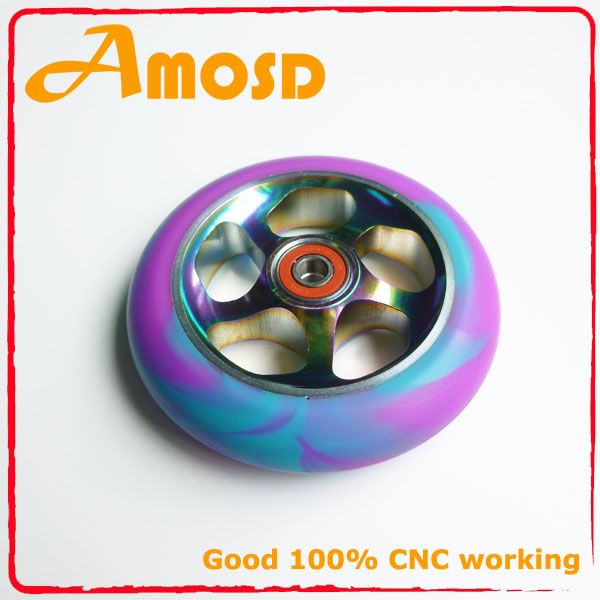 110mm Metal Core,PU Scooter Wheel