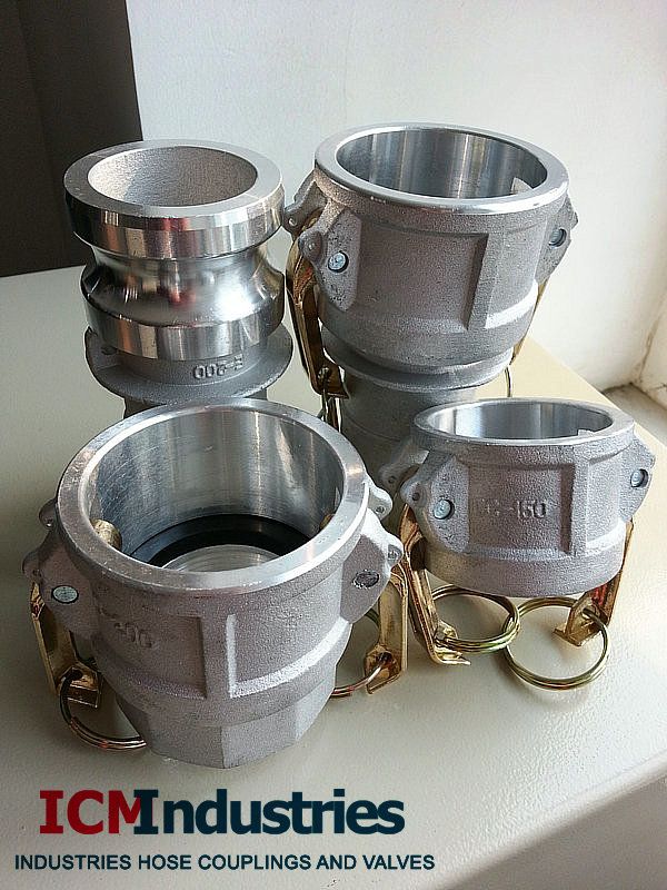 Aluminium camlock coupling